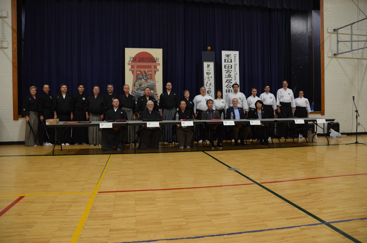 United States Tamiya Ryu Iaijutsu Gennankai and VIPs
